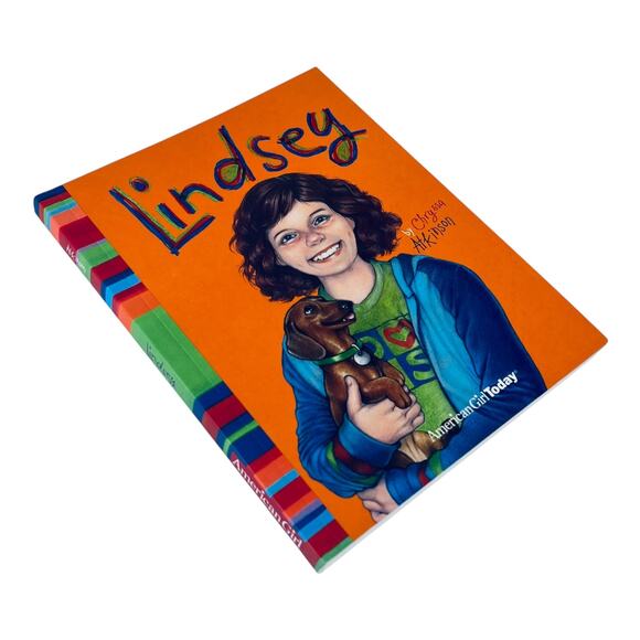 American Girl Today LINDSEY MEET BOOK Pleasant Company Paperback Story Book 2001 - Picture 4 of 5